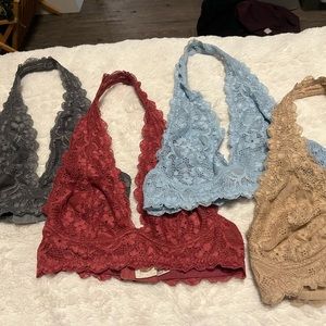 FREE PEOPLE BRALETTE BUNDLE